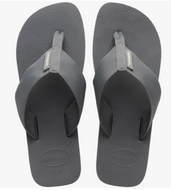 Urban Basic Material Sandal in Steel Grey