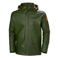 Men's Gale Waterproof Rain Jacket in Army Green