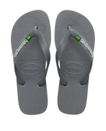 Brazil-Logo-Sandal-Mens-41/42-Grey