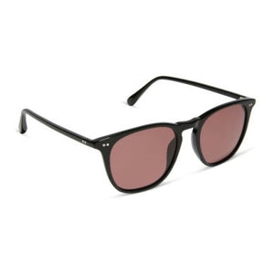 Maxwell XL Black + Mauve Polarized Sunglasses