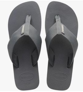 Urban Basic Material Sandal in Steel Grey