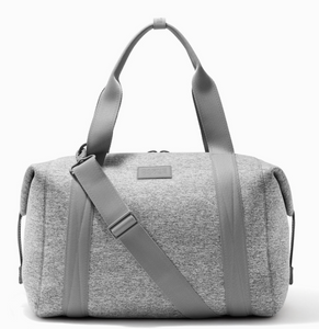 Dagne Dover Landon Neoprene Carryall Bag Heather Grey