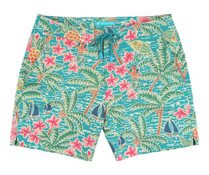 Men's Waikiki Board Short in Teal