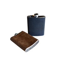 Kiko Leather Flask