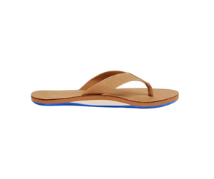 Men's Fields Sandals in Tan/Blue