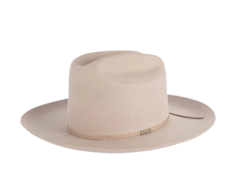 Ezra Western Hat - Ivory 57