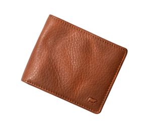 Classic Billfold Leather Wallet in Tan