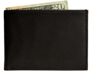 Leather-Wallet-One Size-Black